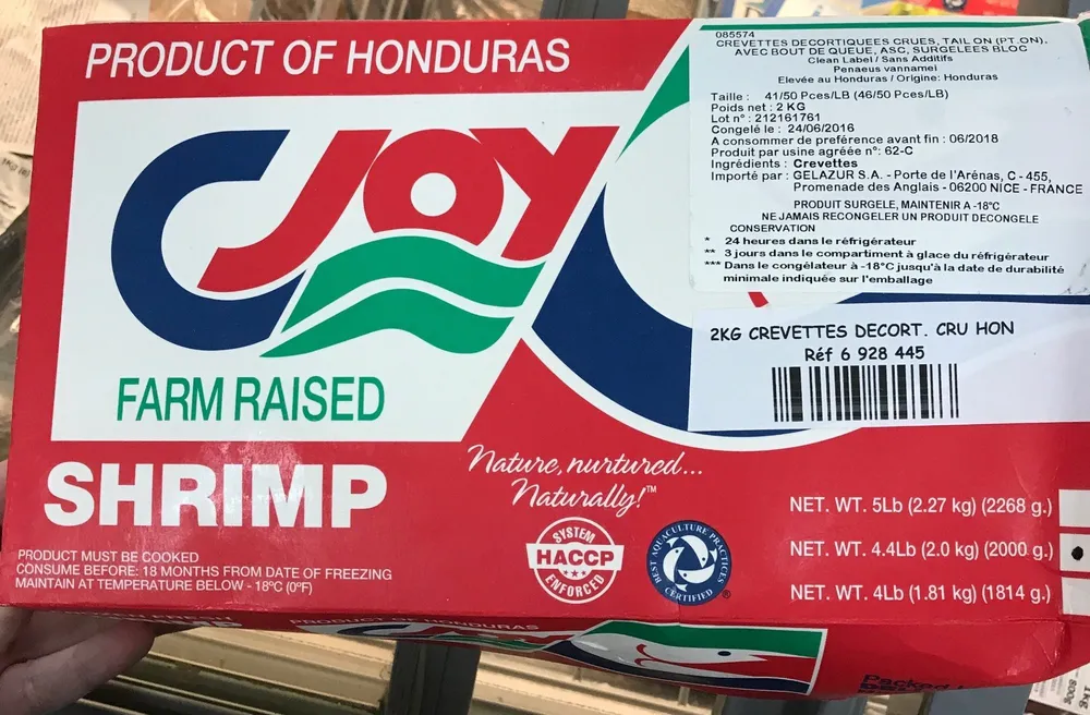 Farm Raised Shrimp