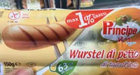 Wurstel di petto di tacchino Principe