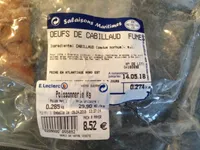 Oeufs de cabillaud fumés