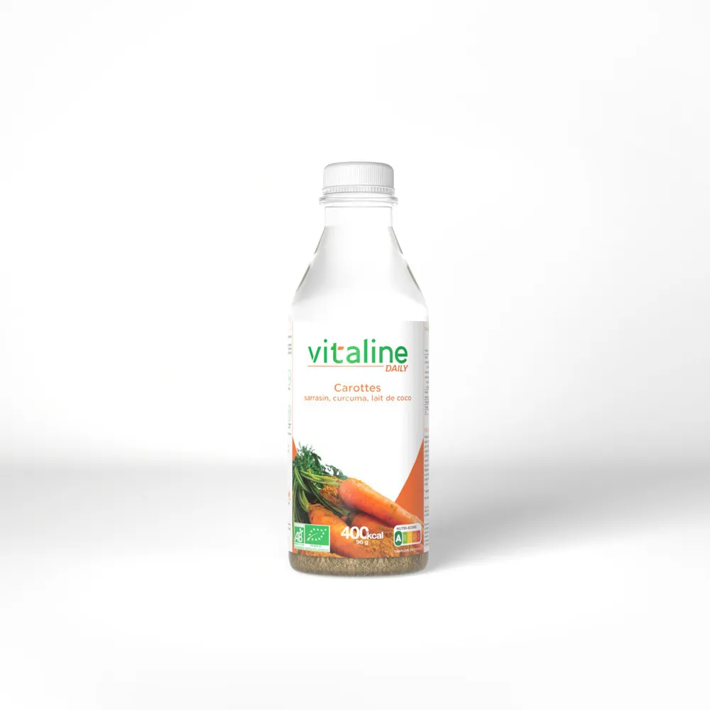 Vitaline Carottes, sarrasin, curcuma, lait de coco