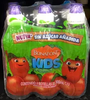 Bonafont Kids sabor manzana 6 pack