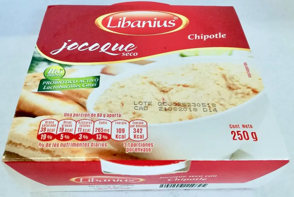 Jocoque seco con chipotle