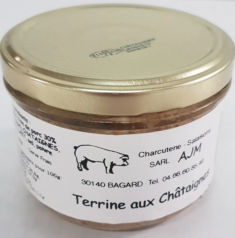 TERRINE AUX CHÂTAIGNES