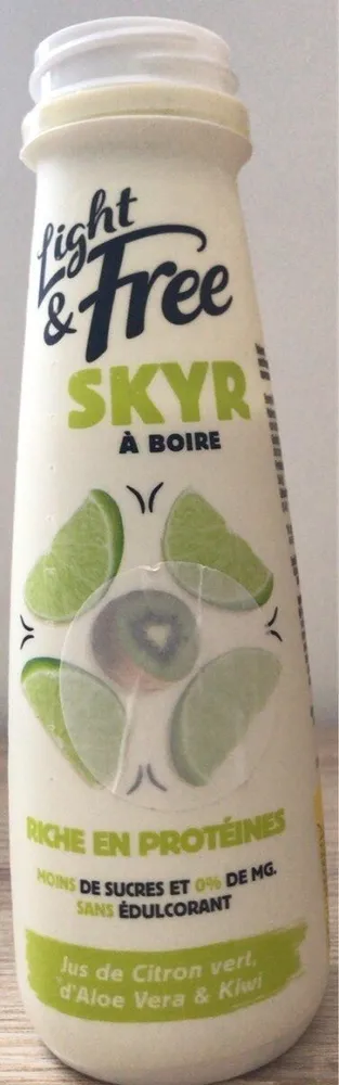 SKYR à boire ( jus de citron vert, aloe vera et kiwi)