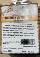 Galettes de blé noir pur beurre
