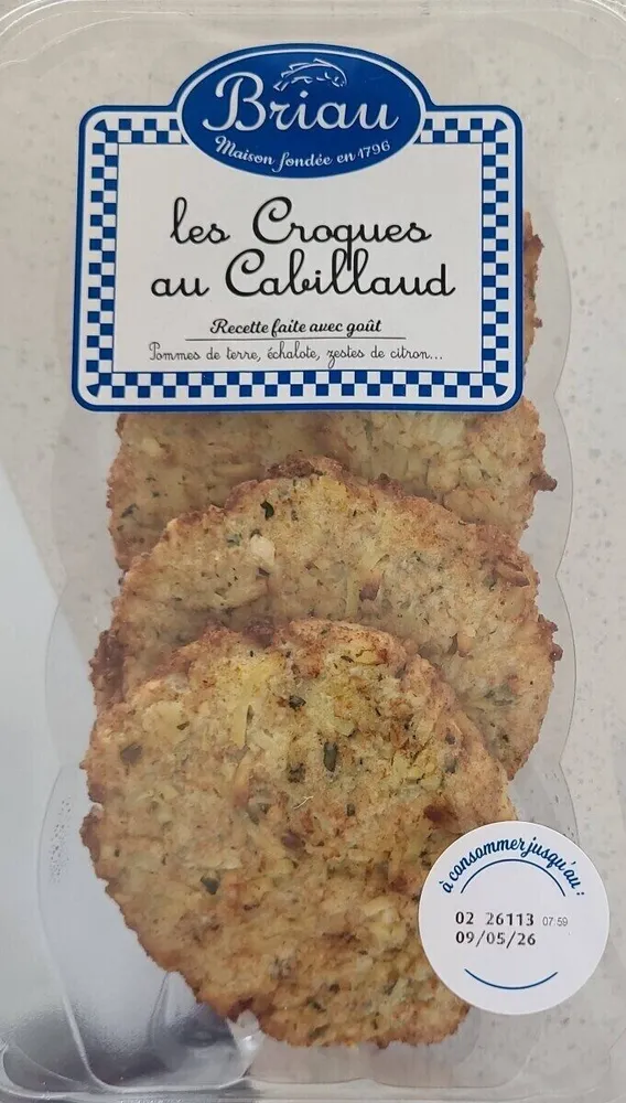 Les croques au cabillaud