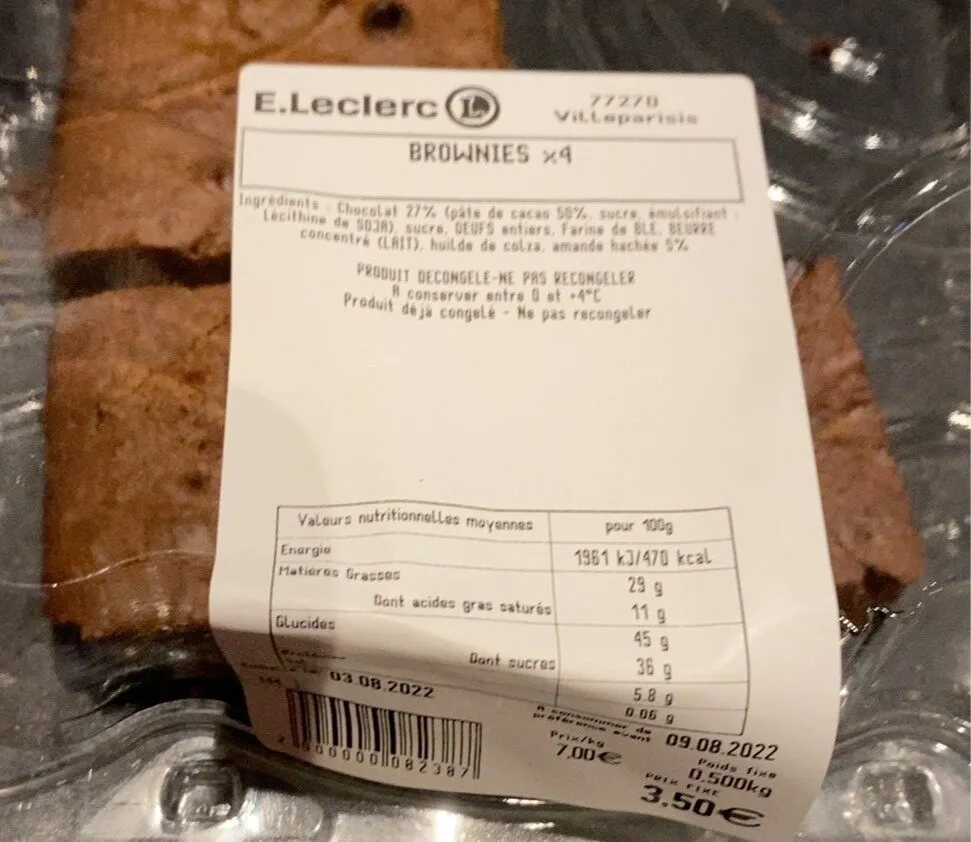 Brownies x4