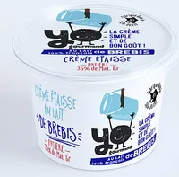 Crème épaisse entière au lait de brebis français