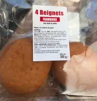 4 beignets framboise