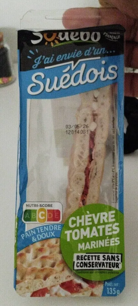 Suedois CHÈVRE TOMATES MARINÉES