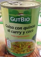 Guiso con quinoa al curry y coco