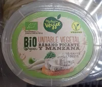 Untable vegetal rábano picante y manzana