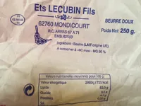 Beurre doux