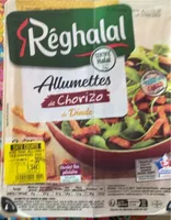 Allumettes de chorizo de dinde