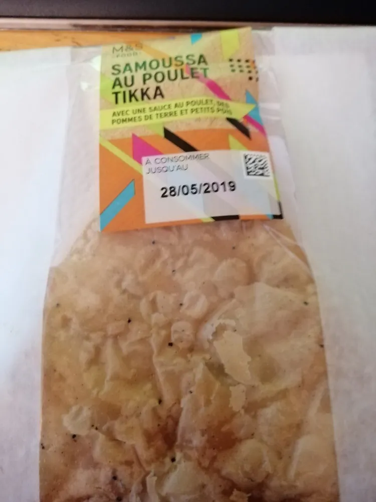 Samoussa au Poulet Tikka