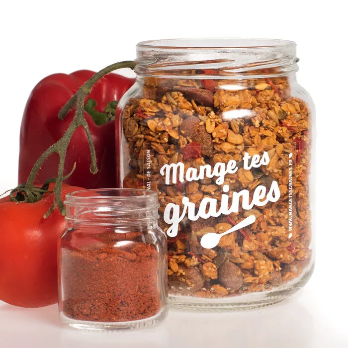 Topping de graines aux légumes