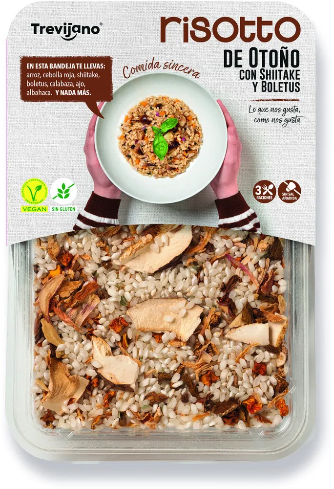 Risotto de Otoño con Shiitake y Boletus