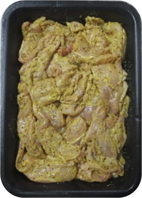MORCEAUX DE LAPIN DESOSSES A LA MOUTARDE