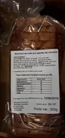 Brioche tranchée aux pépites de chocolat