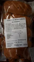 Pains au lait aux pépites de chocolat