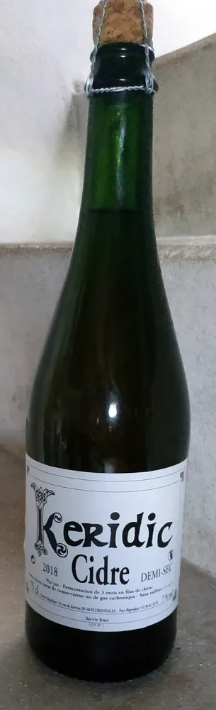 Cidre Keridic Demi-Sec
