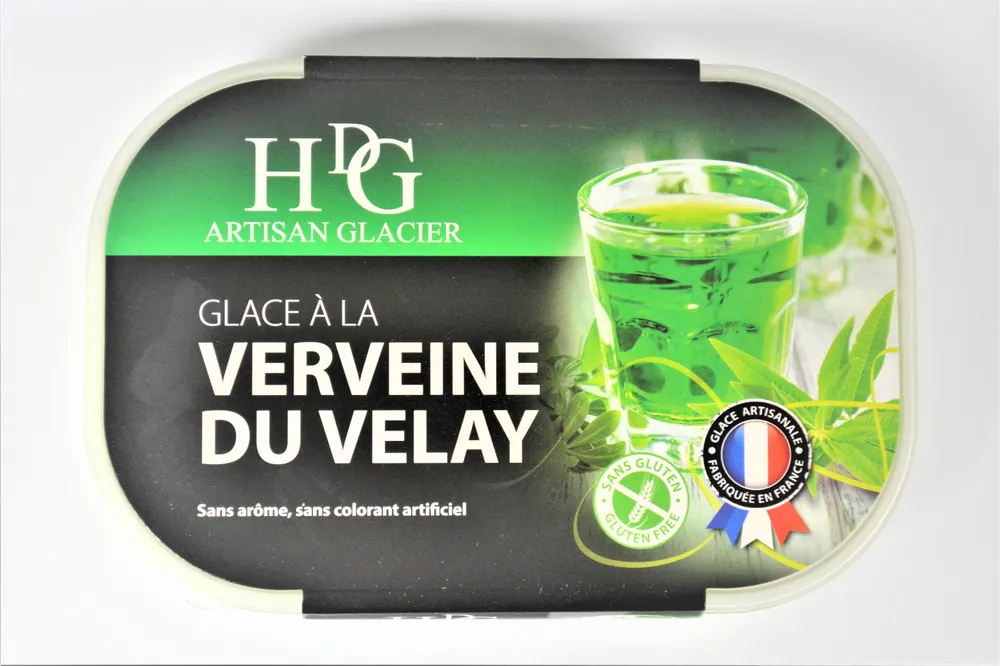 Glace à la VERVEINE DU VELAY