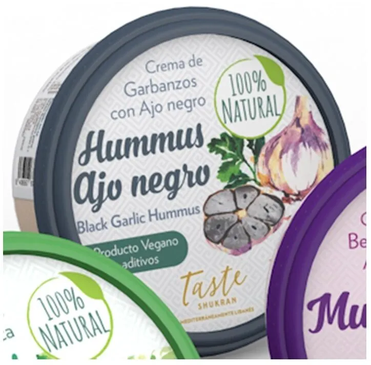 Hummus de Ajo Negro 100% Natural