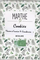 Cookies Flocons d'avoine & Cranberries