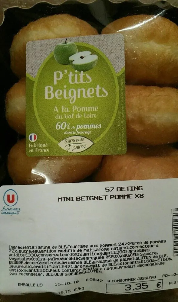 Beignets pommes