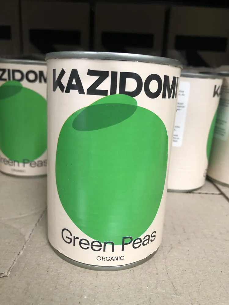 Kazidomi Petits Pois Verts Bio
