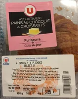 Assortiments Pians au chocolat & Croissants
