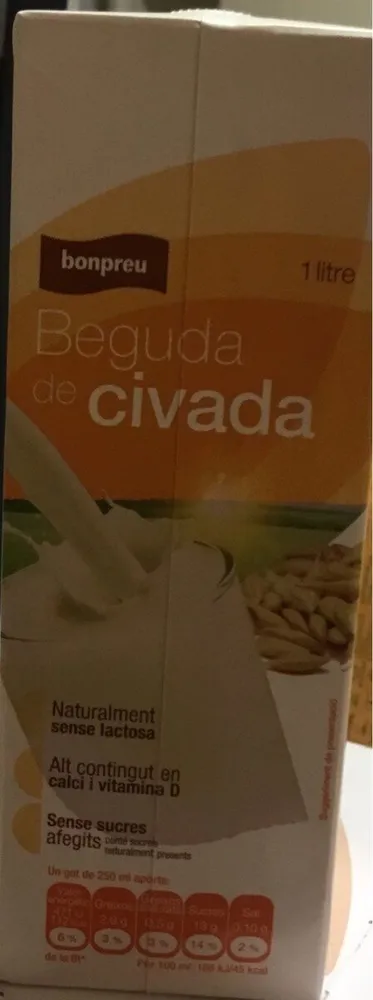 Beguda de Civada