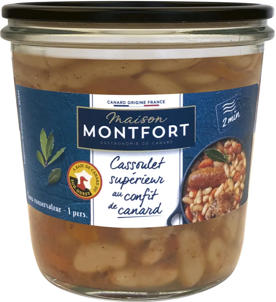 Cassoulet supérieur au confit de canard