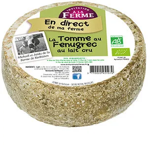 La Tomme au Fenugrec au lait cru