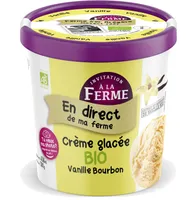 Crème glacée bio Vanille Bourbon