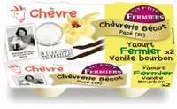 Yaourt chèvre fermier Vanille Bourbon
