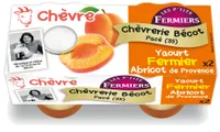 Yaourt chèvre fermier Abricot de Provence