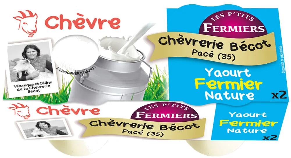 Yaourt chèvre fermier Nature