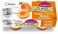 Yaourt brebis fermier Abricot de Provence