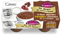 Crème dessert brebis fermière Chocolat