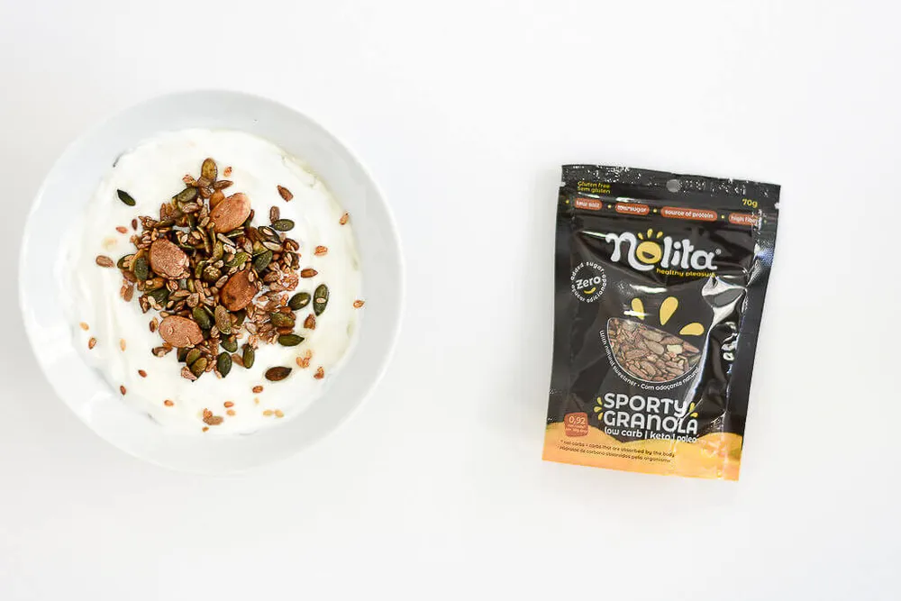 Granola Sporty | Keto | Sementes e Amêndoas