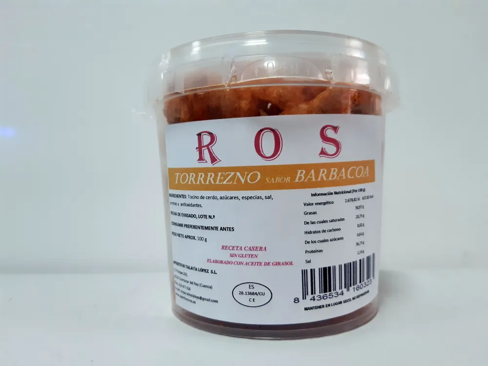TORREZNO SABOR BARBACOA ROS