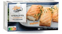 8 feuilletés emmental, pâte feuilletée pur beurre