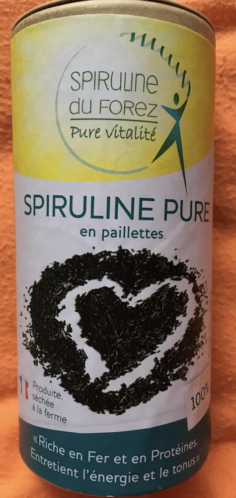 Spiruline pure en paillettes