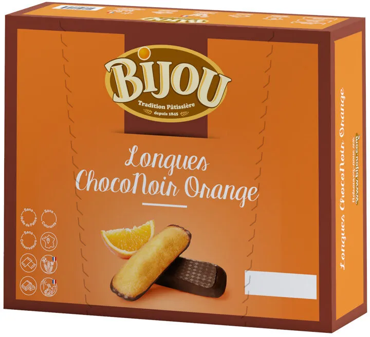 Longues ChocoNoir Orange