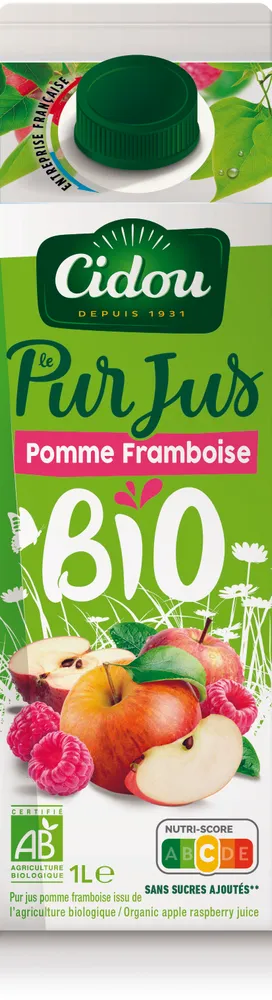 Pur jus Bio Pomme Framboise