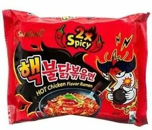 2x Spicy Hot Chicken Flavor Ramen