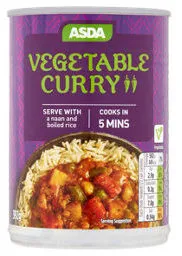 ASDA Vegetable Curry
