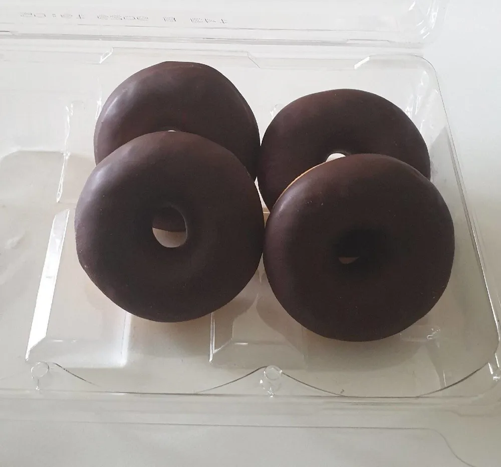 Mini donut au goût chocolat