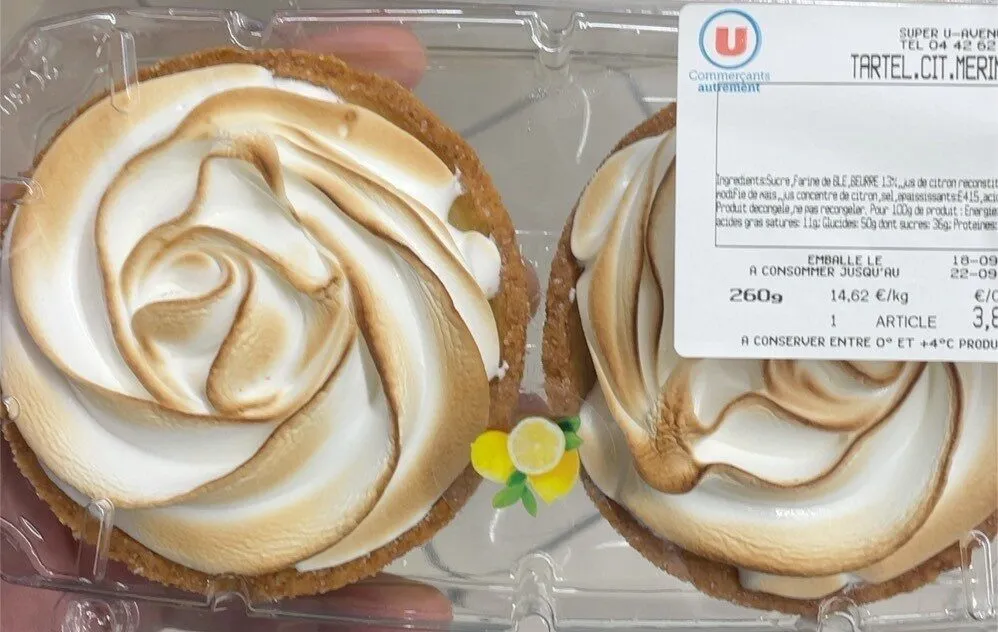 Tartelette citron